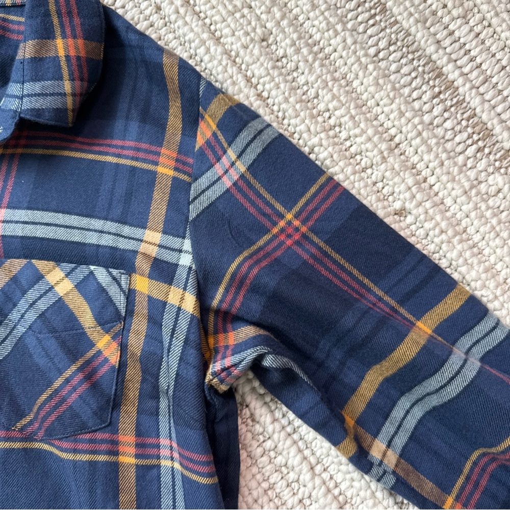 Kuhl Women's Flannel Tunic Ferrata Button Shirt Long Sleeve Copper 8500 Size Med - Picture 7 of 15